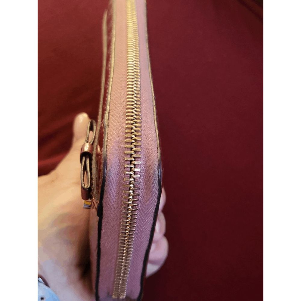 Gucci Monogram Continental Patent Leather zip around wallet #20 - Picture 9 of 10